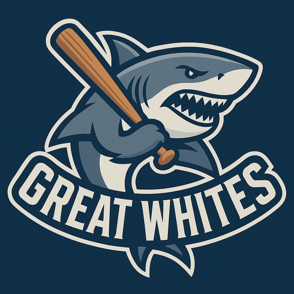Great Whites Baseball Logo